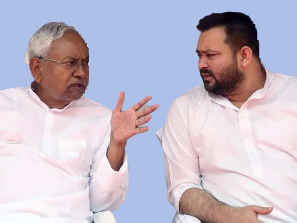 नीतीश और तेजस्वी की हुई मुलाकात ,